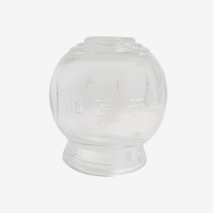 Bańka szklana ogniowa do masażu i stawiania - 50 mm