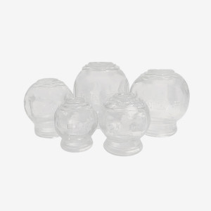 Bańka szklana ogniowa do masażu i stawiania - 25 mm