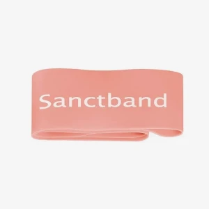 Guma oporowa do ćwiczeń Mini Band Sanctband - różowy - słaby