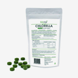 Chlorella w tabletkach BIOALGI | 250 szt.