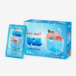 Chłodzący plaster hydrożelowy dla dzieci Rea Tape Ice - 2 szt.