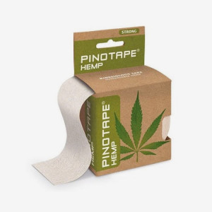 Pino Tape Pro Sport – plastry tejpy tapy do kinesiology tapingu (5cm x 5m) - konopie
