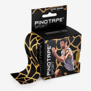 Pino Tape Pro Sport – plastry tejpy tapy do kinesiology tapingu (5cm x 5m) - sawanna