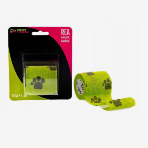 Bandaż kohezyjny elastyczny Rea Tape (5cm x 4,5m) - Łapki
