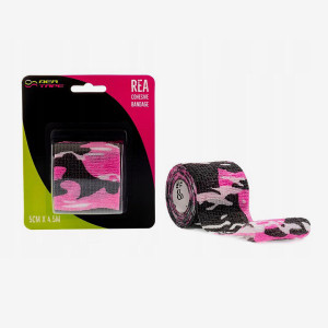 Bandaż kohezyjny elastyczny Rea Tape (5cm x 4,5m) - Moro różowe