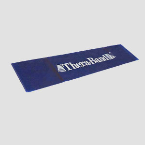 Guma do ćwiczeń | Taśma rehabilitacyjna Loop Thera Band 7,6 x 30,5 cm - granatowy