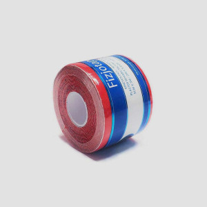 Plastry do kinesiotapingu Fizjotape (5cm x 5m) - czerwony