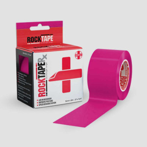 Rock Tape RX delikatne tejpy 5 cm x 5 m - różowy