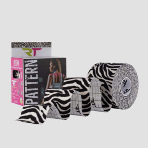 Taśmy kinesio Rea Tape Pattern - 5 cm x 5m - zebra