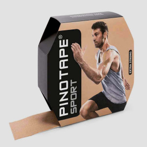 Taśmy kinezjologiczne PINOTAPE SPORT (5cm x 31m) - beżowy