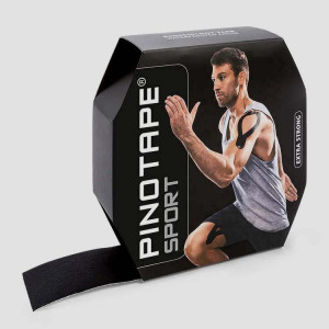 Taśmy kinezjologiczne PINOTAPE SPORT (5cm x 31m) - czarny