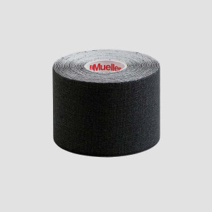 Tejp do kinesiotapingu Mueller Tape - 5cm x 5m - czarny