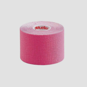 Tejp do kinesiotapingu Mueller Tape - 5cm x 5m - różowy