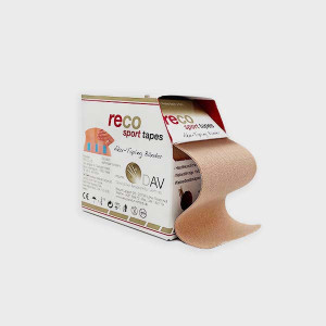 Reco Tape taśmy do rehabilitacji 5 cm x 5 m - beżowy