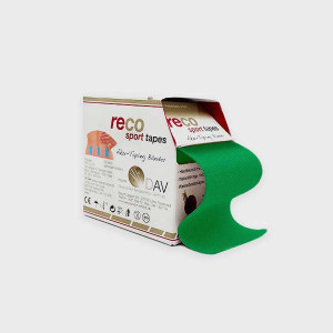 Reco Tape taśmy do rehabilitacji 5 cm x 5 m - zielony