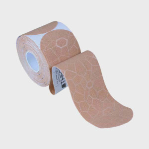 Taśma do kinesiotapingu Thera Band Tape 5 cm x 5m - beżowy