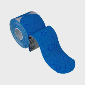 Taśma do kinesiotapingu Thera Band Tape 5 cm x 5m - niebieski