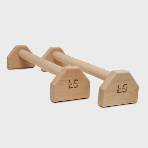Uchwyty do pompek - Paraletki drewniane Line Sport 50 x 12,5 x 10 cm
