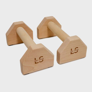 Uchwyty do pompek - Paraletki drewniane Line Sport 25 x 12,5 x 10 cm