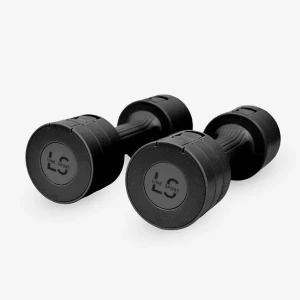 Hantle regulowane Line Sport 1-2,5 kg - czarny