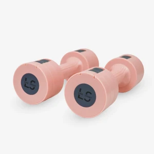 Hantle regulowane Line Sport 1-2,5 kg - różowy