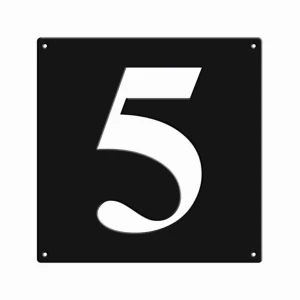 Numer na dom || Personalizowane numery na dom || Stalowe tabliczki adresowe z grafiką || Czarny mat || Unikalne grafiki || Personalizacja || Alaser