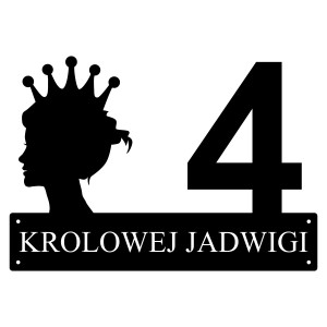 Numer na dom z grafiką || Personalizowane numery na dom || Stalowe tabliczki adresowe z grafiką || Czarny mat || Unikalne grafiki || Personalizacja || Alaser