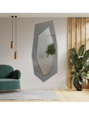 Wandspiegel auf Antisol-Glas mit stilvoller Form für elegante Badgestaltung – RADIANT