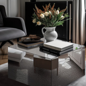 Exclusieve glamour spiegeltafel