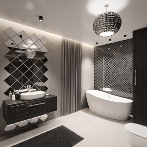Decoratieve spiegeltegels
