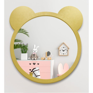 Decoratieve wandspiegel voor kind in mdf lijst - BEERTJE