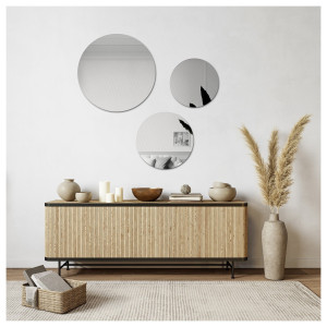 Set von drei Rundspiegeln 25-30-40 - FITRI