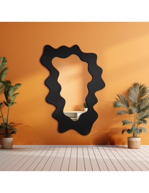 Spiegel für das Wohnzimmer unregelmäßig im MDF-Rahmen - MISTY – Blobs Mirrors