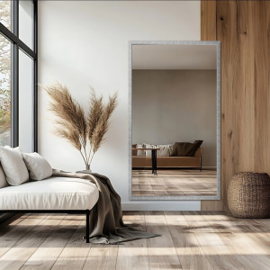 Spiegel met houten lijst – 7008 – lijstkleur naar keuze
