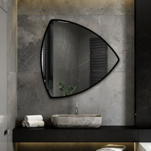 Lustro trójkątne w ramie MDF - KARO W RAMIE