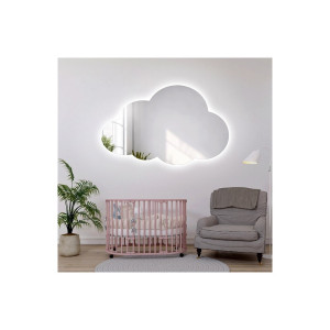 Lustro do pokoju dziecięcego chmurka z podświetleniem – CLOUD LED