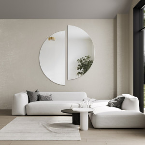 Zestaw dwóch połówek koła - DOUBLE I