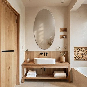 Lustro eliptyczne łazienkowe - ELIPSA