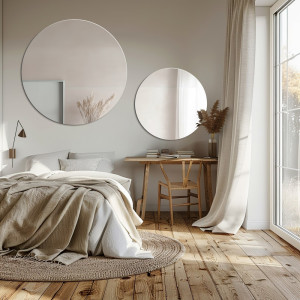 Zestaw okrągłych luster łazienkowych - ZESTAW KOŁA