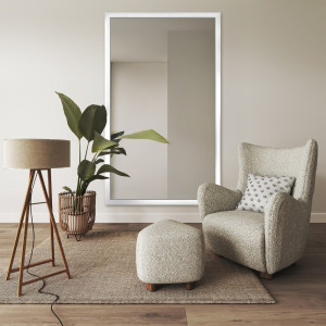 Lustro w drewnianej ramie - 6901 - kolor ramy do wyboru