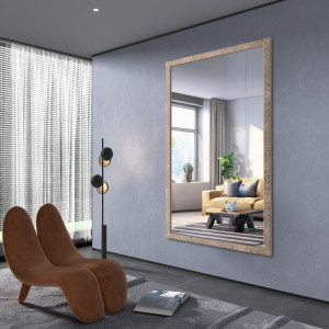 Lustro w drewnianej ramie - 8504 - kolor ramy do wyboru