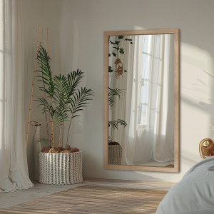 Lustro w drewnianej ramie - 8503 - kolor ramy do wyboru