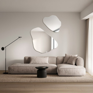 Zestaw luster o nieregularnym kształcie - MORION