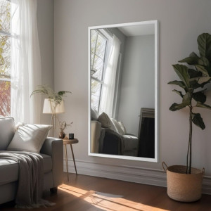 Lustro w drewnianej ramie - 8301 - kolor ramy do wyboru