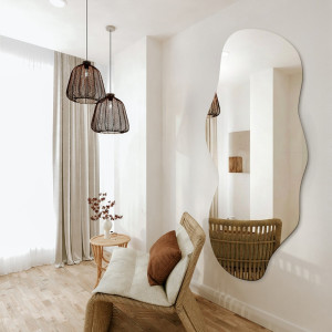 Lustro o organicznym kształcie - VERALUCE