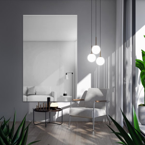 Lustro prostokątne do łazienki - AGIS 50x150 - PROMOCJA W- 341