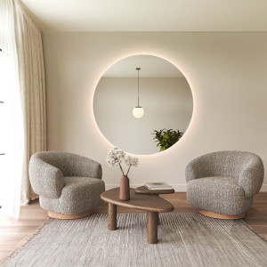 Lustro okrągłe z podświetleniem - KOŁO LED FI 70 - PROMOCJA W- 378
