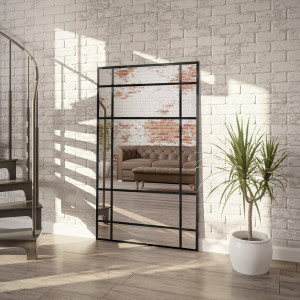 Lustro loft ze szprosami - WILHELM - kolor ramy do wyboru