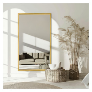 Oglindă în ramă de lemn – 8301 – culoarea ramei la alegere Dimensiuni 60x160