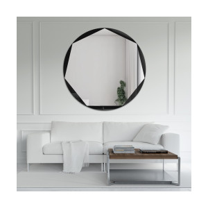 Oglindă cu șapte fețe în ramă circulară - HEPTO Dimensiuni 60